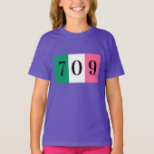 Newfoundland and labrabor T-shirt 709 (Voorkant)
