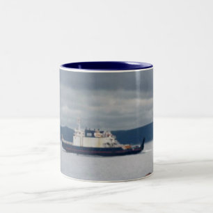 Newfoundland Bell Island Ferry Flanders Tweekleurige Koffiemok