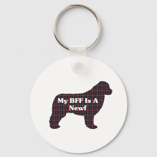 Newfoundland BFF Gifts Sleutelhanger (Voorkant)