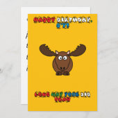 Newfoundland Birthday Card Feestdagenkaart (Voorkant / Achterkant)