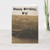Newfoundland Birthday Card Kaart (Voorkant)