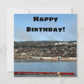 Newfoundland Birthday Card Kaart (Voorkant)