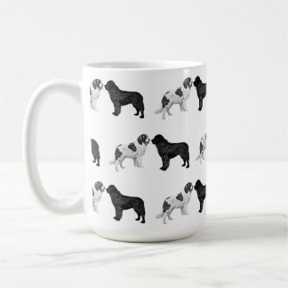 Newfoundland Black en Landseer Koffiemok