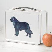 Newfoundland Black Waterverf Silhouette (In situ)