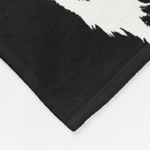 Newfoundland Blanket Newfoundland Puppy Blanket Fleece Deken (Hoek)