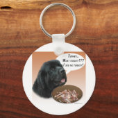 Newfoundland (BLK) Turkije Sleutelhanger (Voorkant)