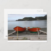 Newfoundland Boats Briefkaart (Voorkant / Achterkant)
