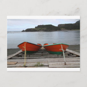 Newfoundland Boats Briefkaart