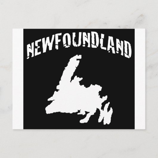 Newfoundland Briefkaart (Voorkant)