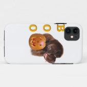 Newfoundland Brown Halloween BOO Case-Mate iPhone Case (Achterkant (horizontaal))