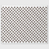 Newfoundland (Bruin) Geschiedenis Ontwerp Cadeaupapier (Vlak)