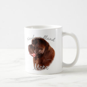 Newfoundland (bruin) mam 2 koffiemok