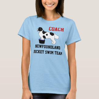 Newfoundland Bucket Swim Team shirt (landseer)