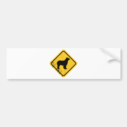 Newfoundland Bumpersticker (Voorkant)