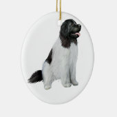 Newfoundland (C) - Landseer #1 Keramisch Ornament (Rechts)