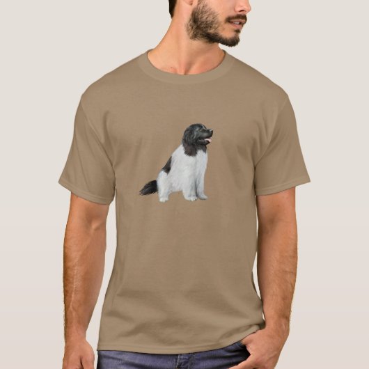 Newfoundland (C) - Landseer #1 T-shirt (Voorkant)
