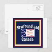 Newfoundland Canada Briefkaart (Voorkant / Achterkant)