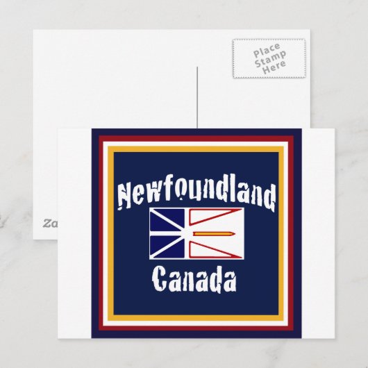 Newfoundland Canada Briefkaart (Voorkant / Achterkant)