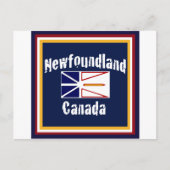 Newfoundland Canada Briefkaart (Voorkant)