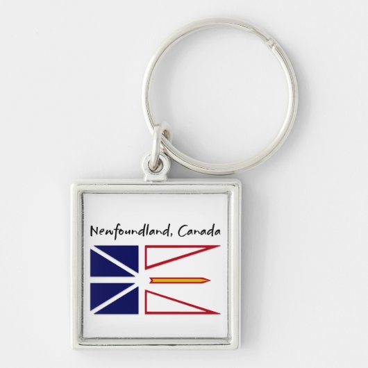 Newfoundland Canada Sleutelhanger (Voorkant)