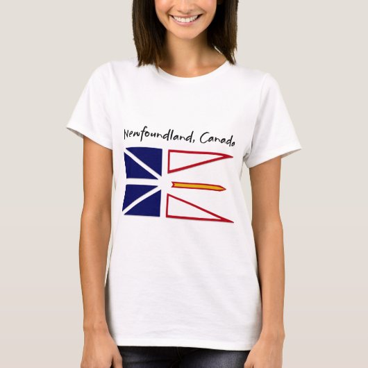 Newfoundland Canada T-shirt (Voorkant)