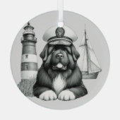 Newfoundland Capt'n van het Watch Ornament (Achterkant)