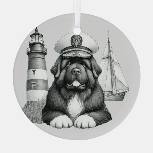 Newfoundland Capt'n van het Watch Ornament (Achterkant)