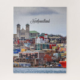 Newfoundland, cityscape-foto; legpuzzel