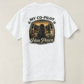 Newfoundland Co-piloot T-shirt (Design achterkant)