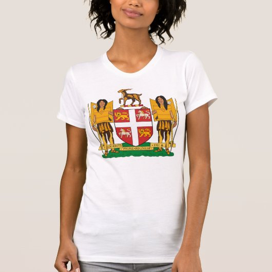 Newfoundland Coat of Arms T-shirt (Voorkant)