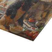 Newfoundland Cooking in Kitchen Snijplank (Hoek)