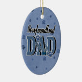 Newfoundland DAD Keramisch Ornament (Rechts)