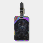 Newfoundland Dog Bagagelabel (Voorkant verticaal)