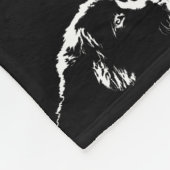 Newfoundland Dog Blanket Newfoundland Pup Blanket Fleece Deken (Hoek)