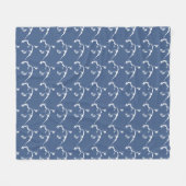Newfoundland Dog Blanket Newfoundland Pup Blanket Fleece Deken (Voorkant (Horizontaal))