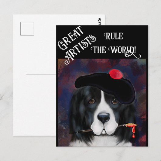 Newfoundland Dog Briefkaart (Voorkant / Achterkant)