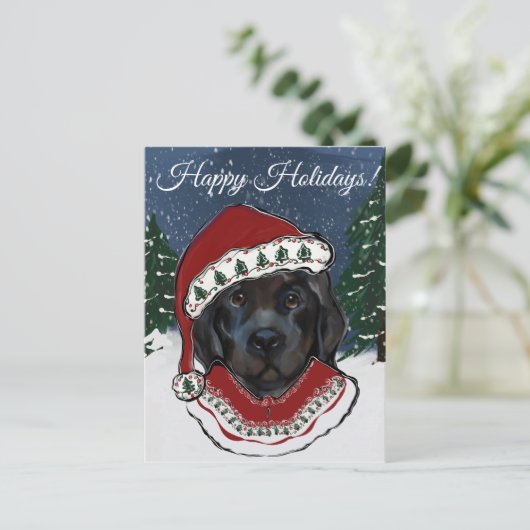 Newfoundland Dog Briefkaart (Staand voorkant)