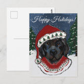 Newfoundland Dog Briefkaart (Voorkant / Achterkant)