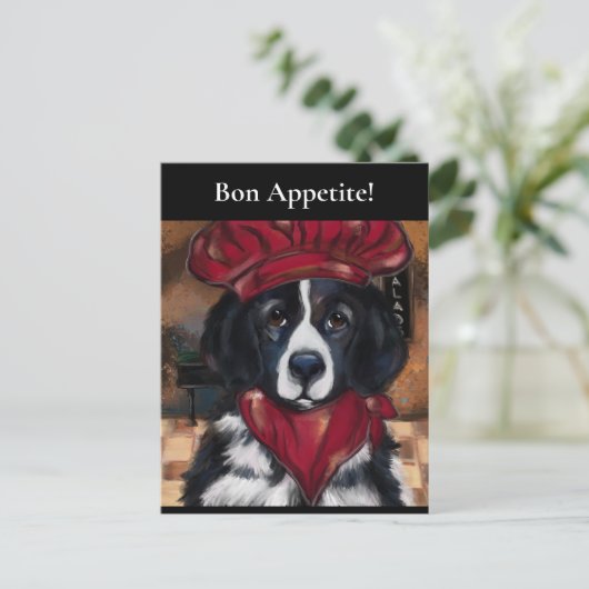 Newfoundland Dog Briefkaart (Staand voorkant)