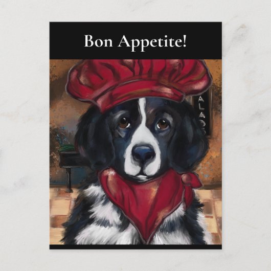 Newfoundland Dog Briefkaart (Voorkant)