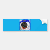Newfoundland Dog Bumpersticker (Voorkant)