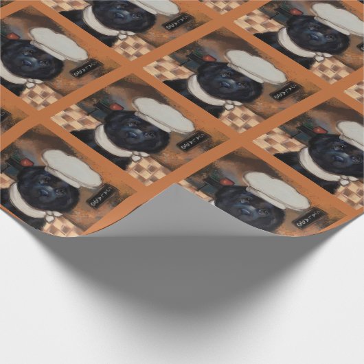 Newfoundland Dog Cadeaupapier (Hoek)