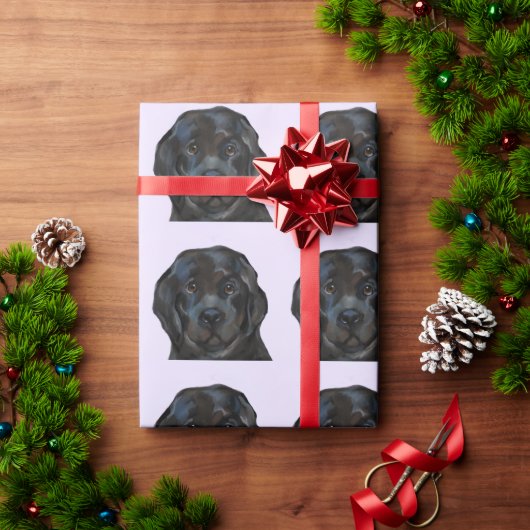 Newfoundland Dog Cadeaupapier (Feestdagen Geschenken)