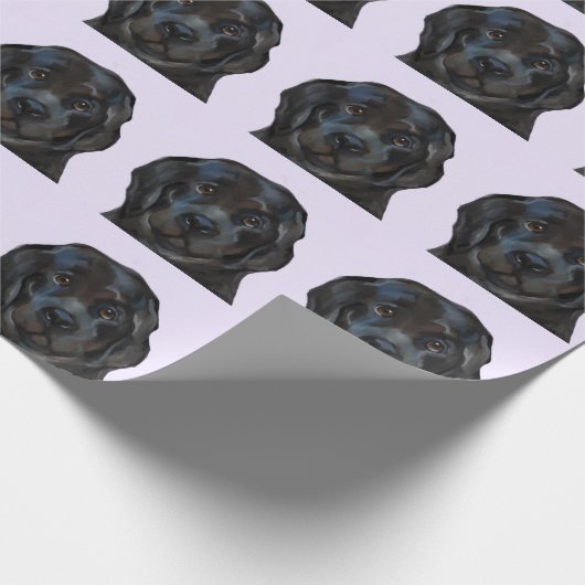 Newfoundland Dog Cadeaupapier (Hoek)