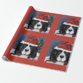Newfoundland Dog Cadeaupapier (Uitgerold)