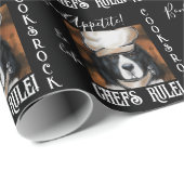 Newfoundland Dog Cadeaupapier (Rol Hoek)