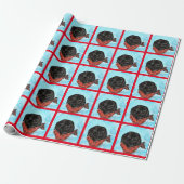 Newfoundland Dog Cadeaupapier (Uitgerold)
