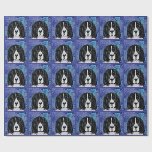 Newfoundland Dog Cadeaupapier (Vlak)