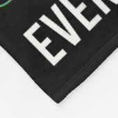 Newfoundland Dog Christmas I'm Fine Everything Is Fleece Deken (Hoek)