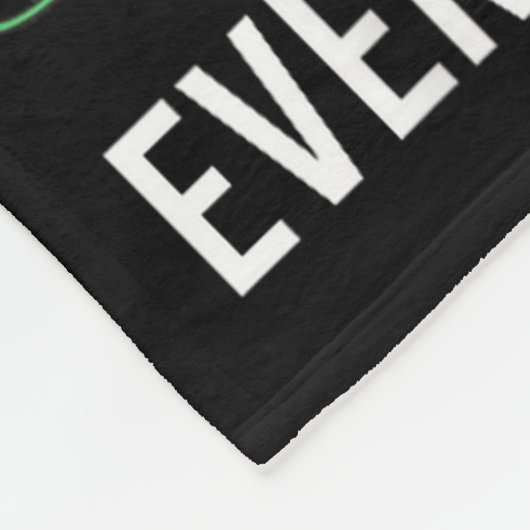 Newfoundland Dog Christmas I'm Fine Everything Is  Fleece Deken (Hoek)